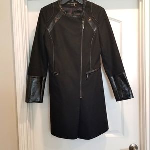 Via Spiga Mod Black Winter Coat